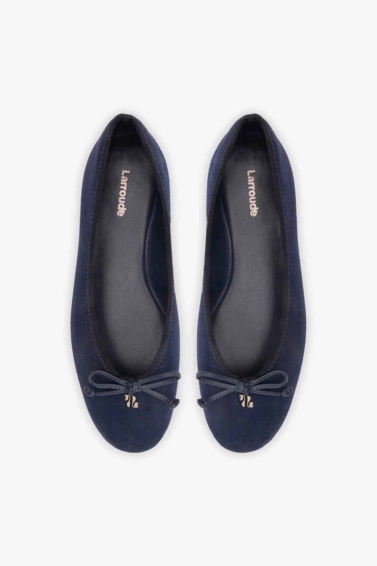 Pavlova Ballet Flat In Indigo Suede