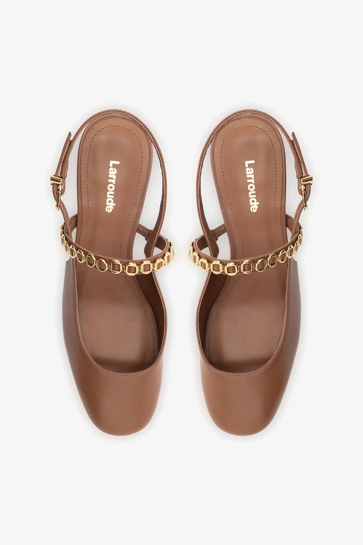 Georgina Milanina Pump In Caramel Leather