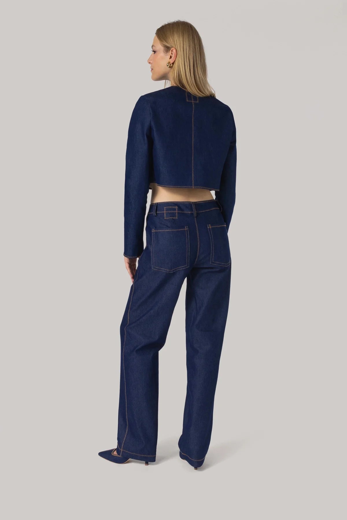 Carola Pant Blue Denim