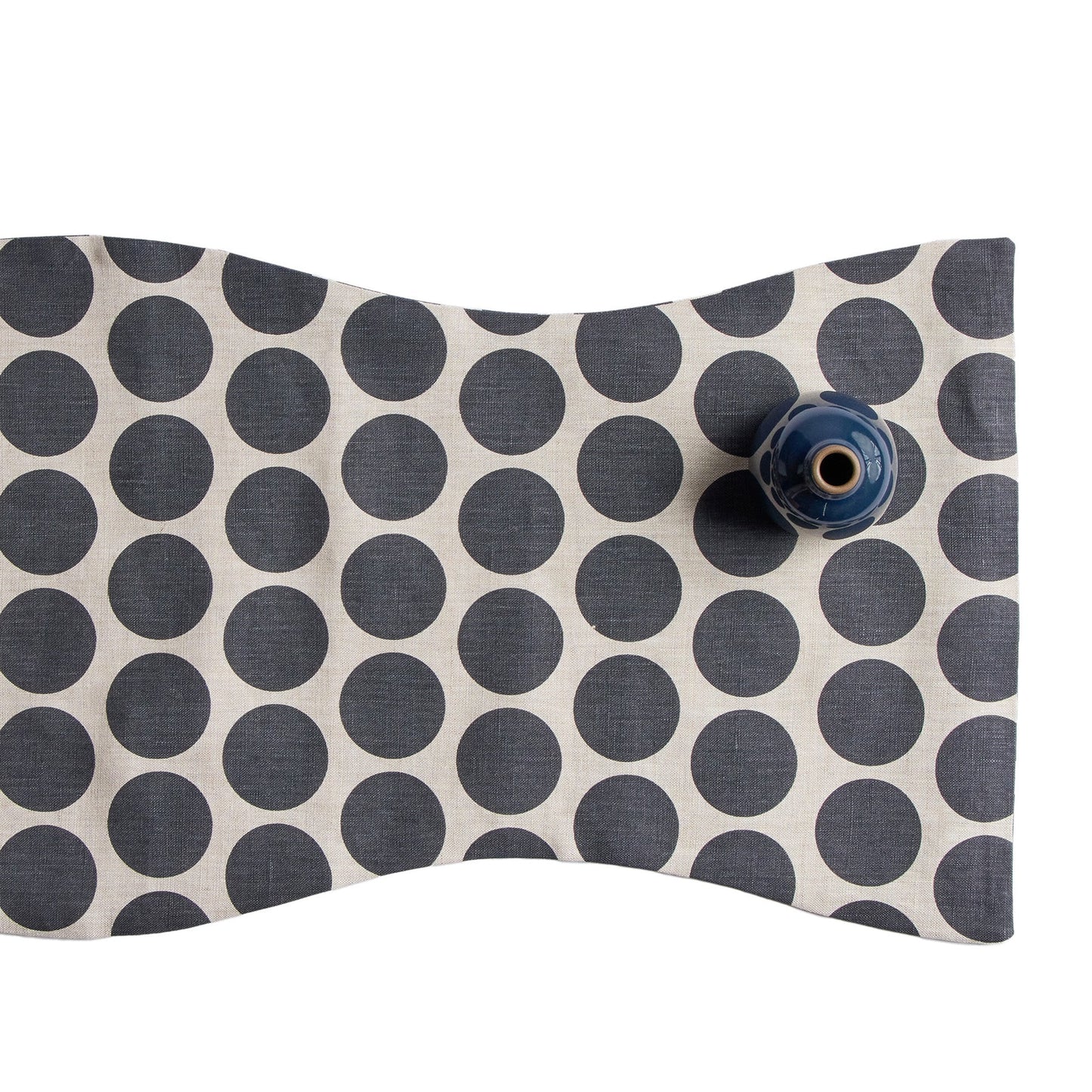 Table Runner in Deep Sea Blue