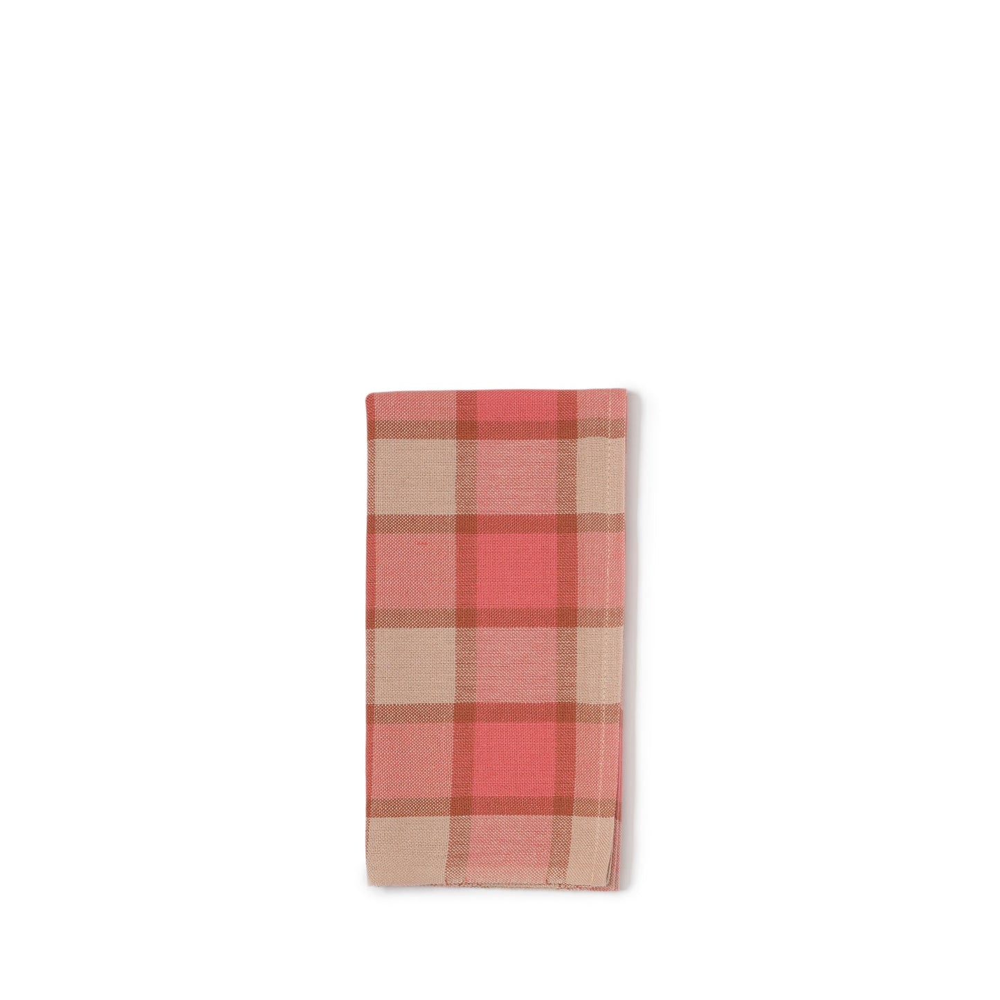 Court Plaid Napkin in Melon (Set of 2)