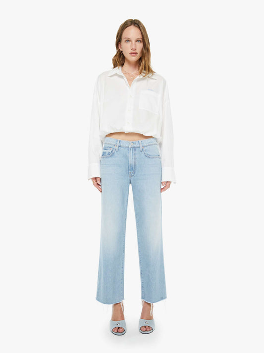 The Mid Rise Rambler Zip Ankle Fray - Few & Far Between