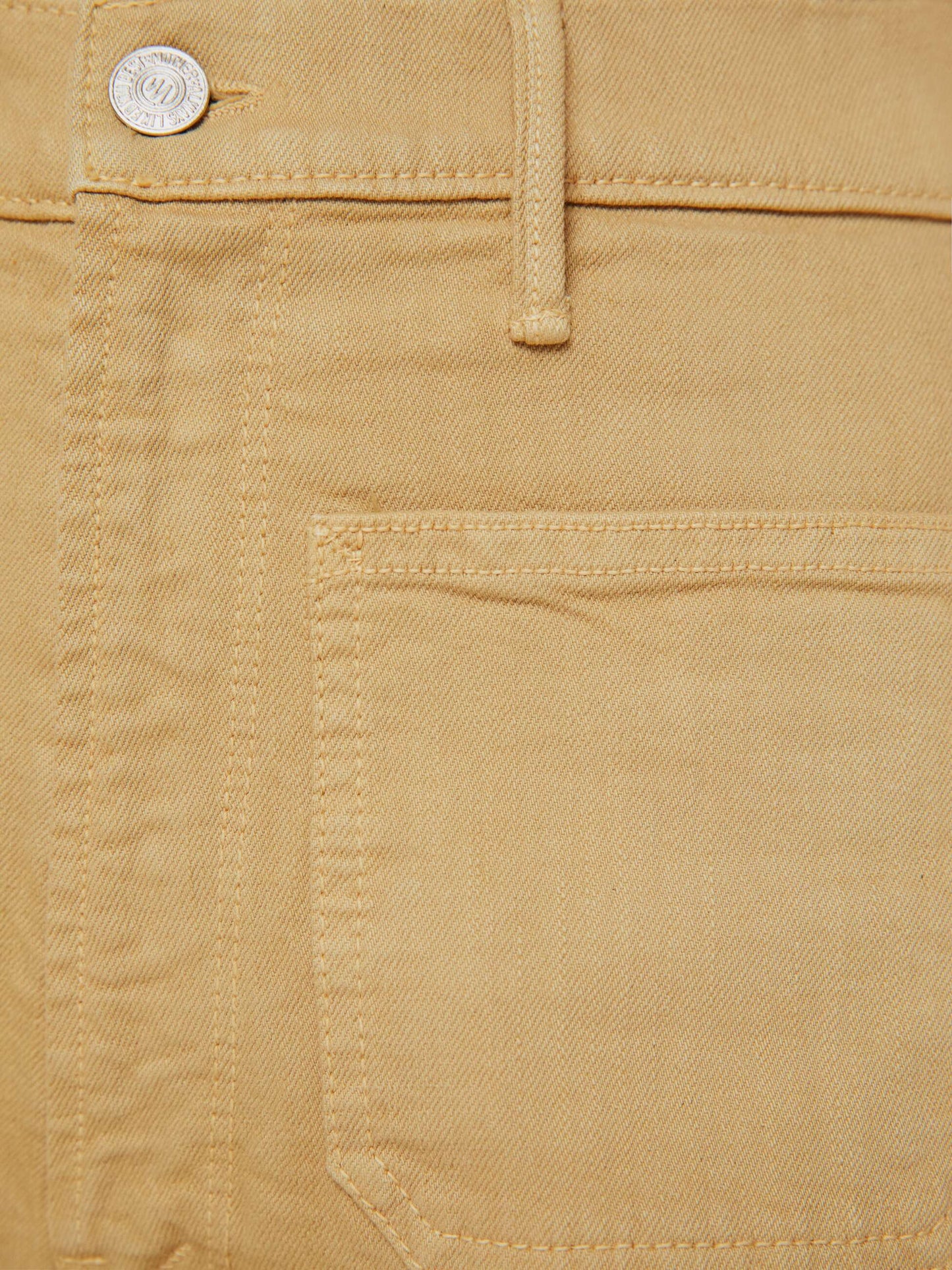 High Waisted Patch Pocket Bookie Sneak -  Latte