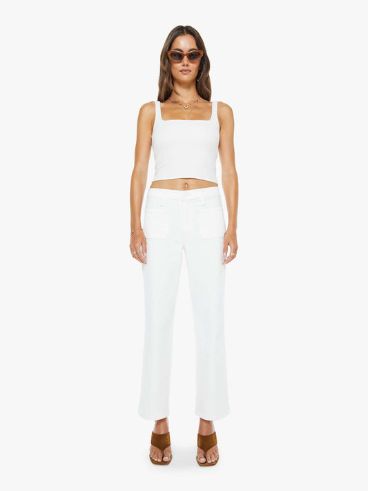 The Patch Pocket Mid Rise Maven Ankle - Totally Innocent