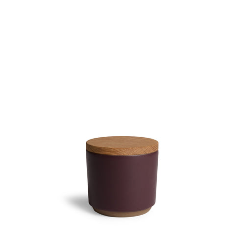 Container with White Oak Lid in Taproot