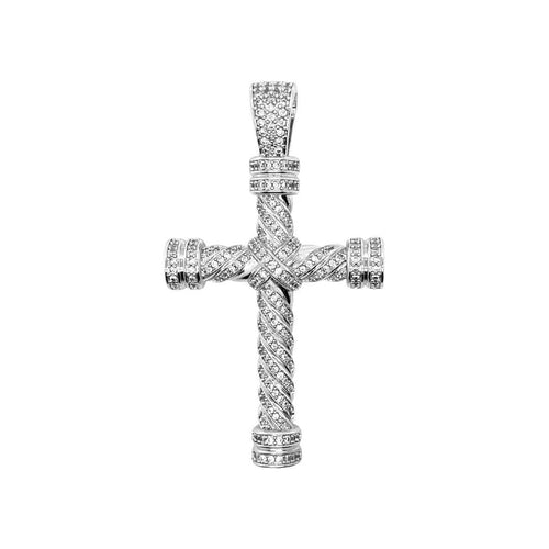 Diamond Rope Cross