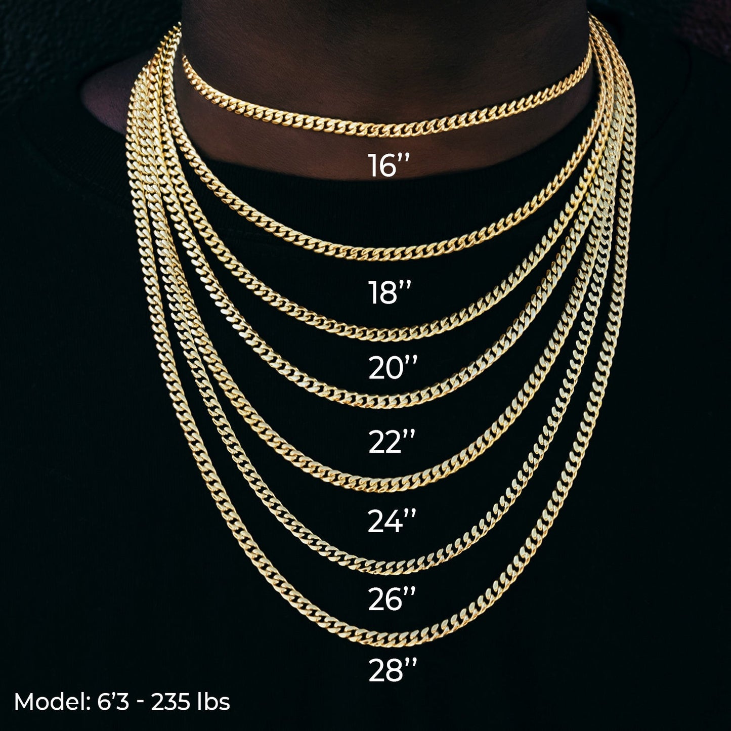 Diamond Ball Star Mariner Chain in White Gold- 10mm