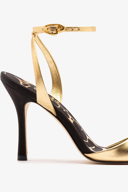 Freya Sandal Gold Leather