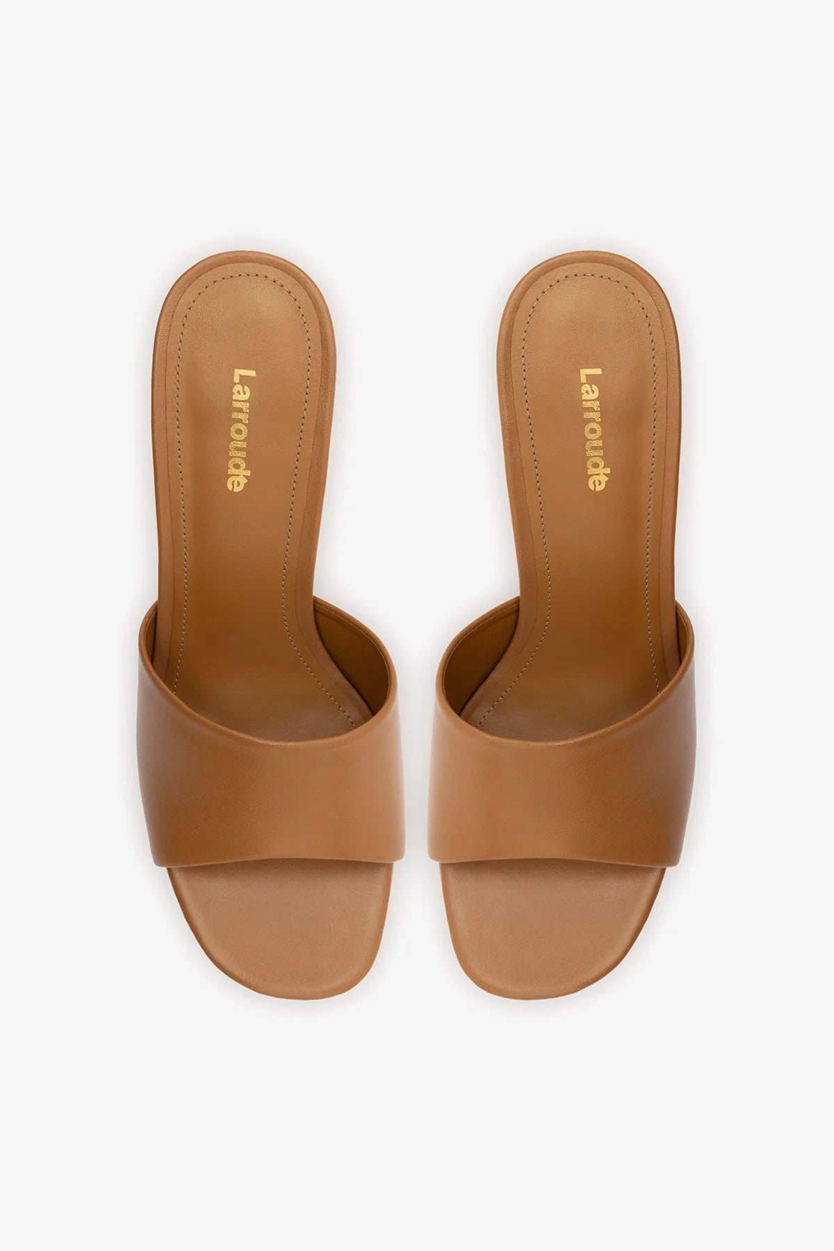 Dolly Mule Caramel Leather
