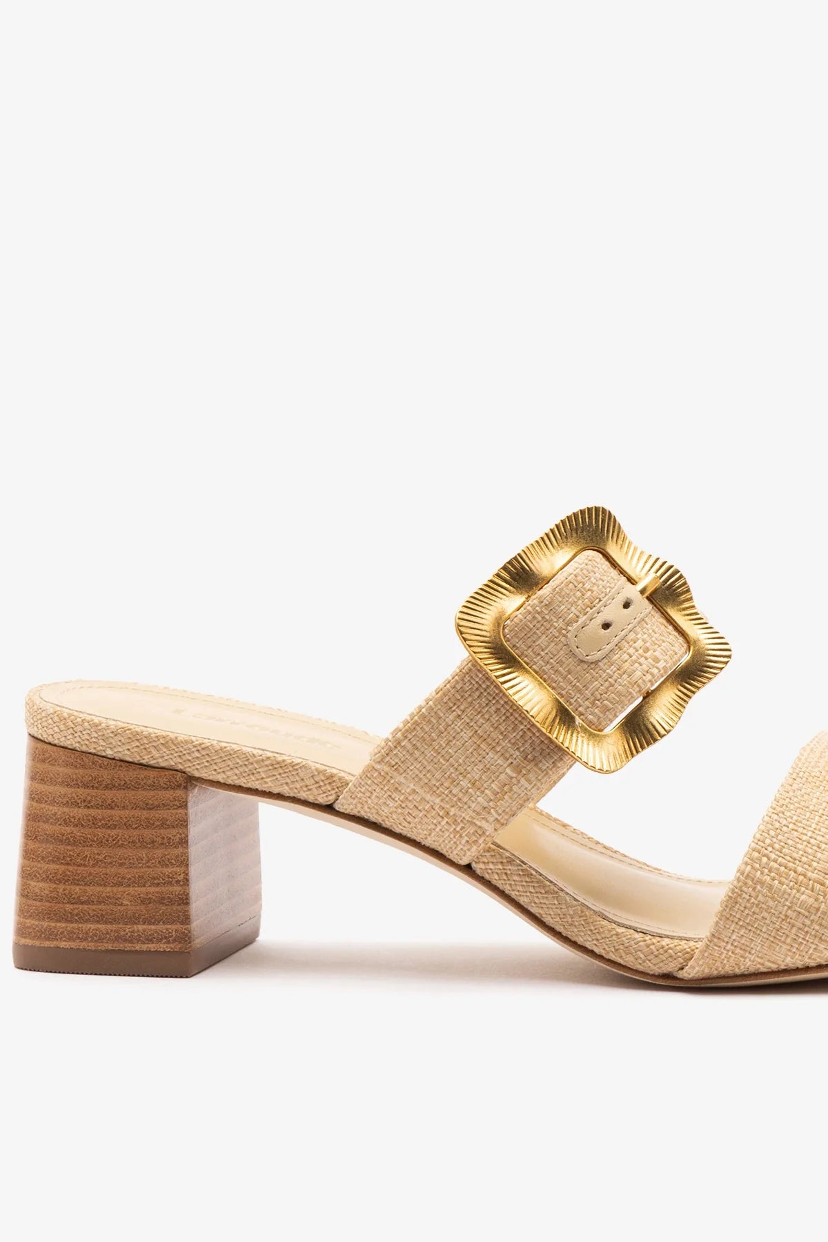Maria Sandal Beige Raffia