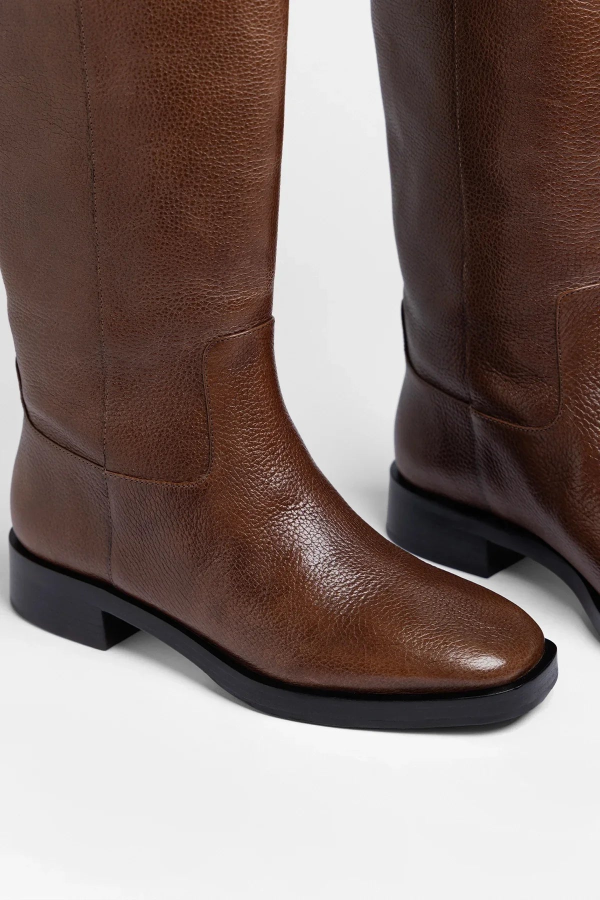 Anne Boot Burnt Umber Leather