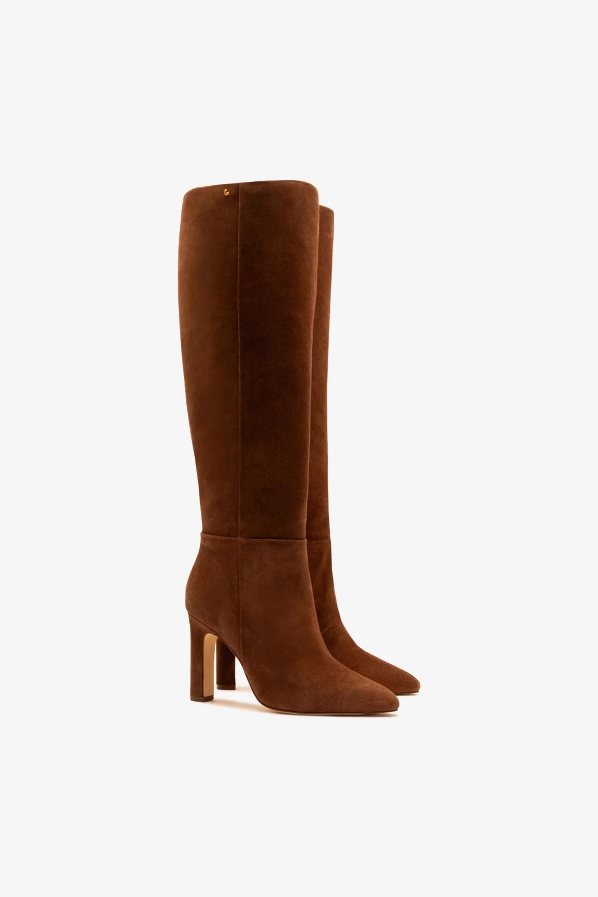 Cindy Hi Boot In Burnt Umber Suede
