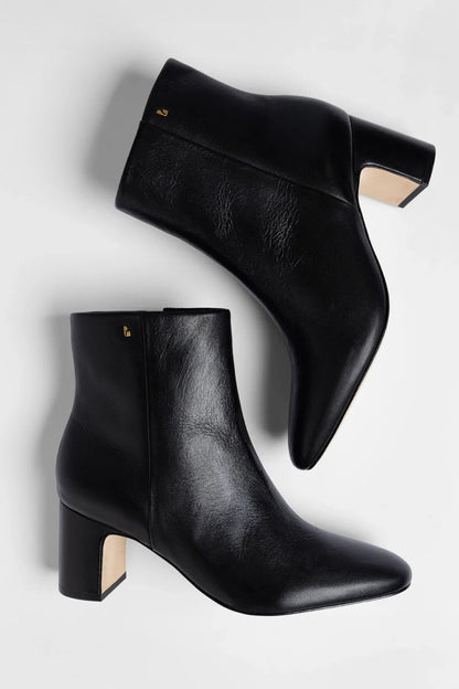 Gloria Boot Black Leather