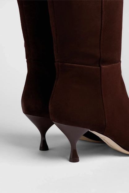 Georgia Boot Brown Suede