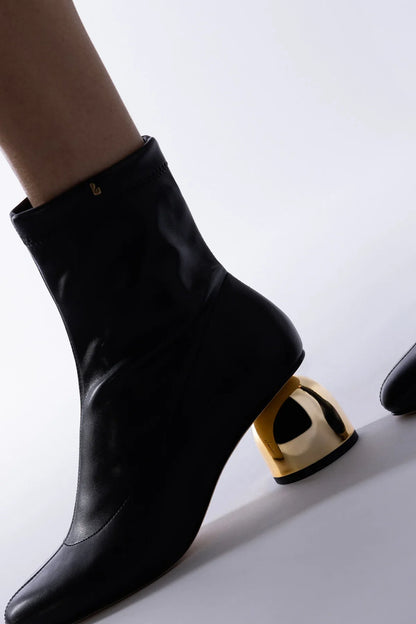 Dew Drop Boot Black Stretch