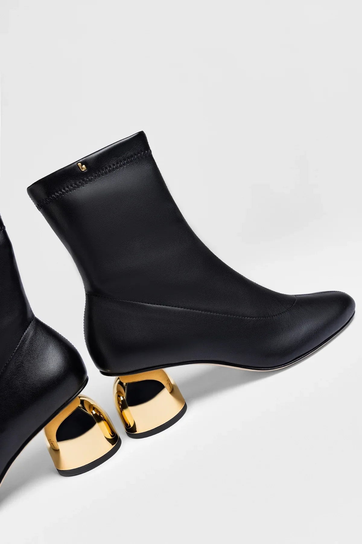 Dew Drop Boot Black Stretch