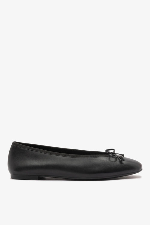 Pavlova Ballet Flat In Black Leather