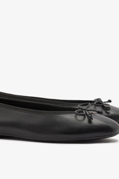 Pavlova Ballet Flat In Black Leather