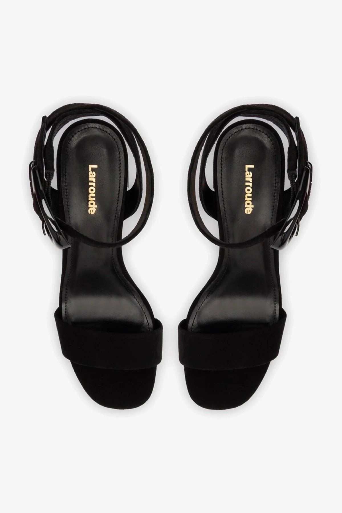Dolly Verona Low Sandal In Black Suede