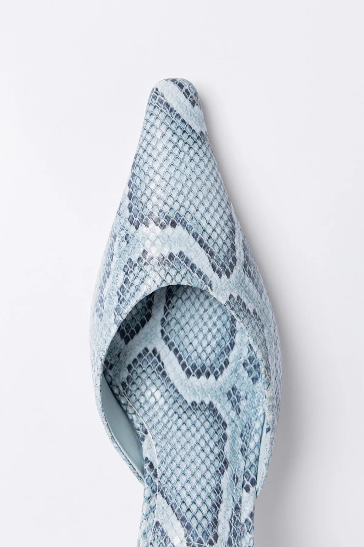 Carine Mule Maya Python Leather