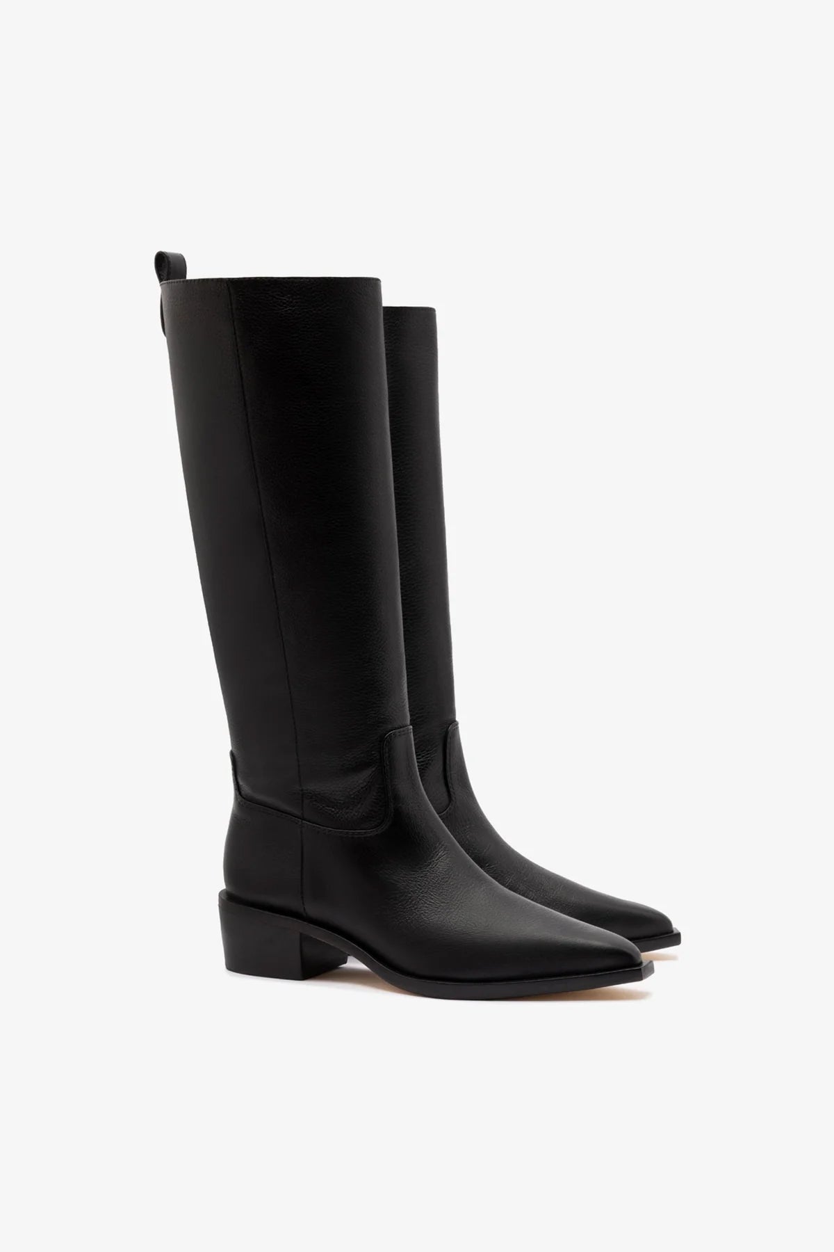 Florencia Boot In Black Leather