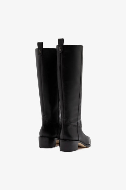 Florencia Boot In Black Leather