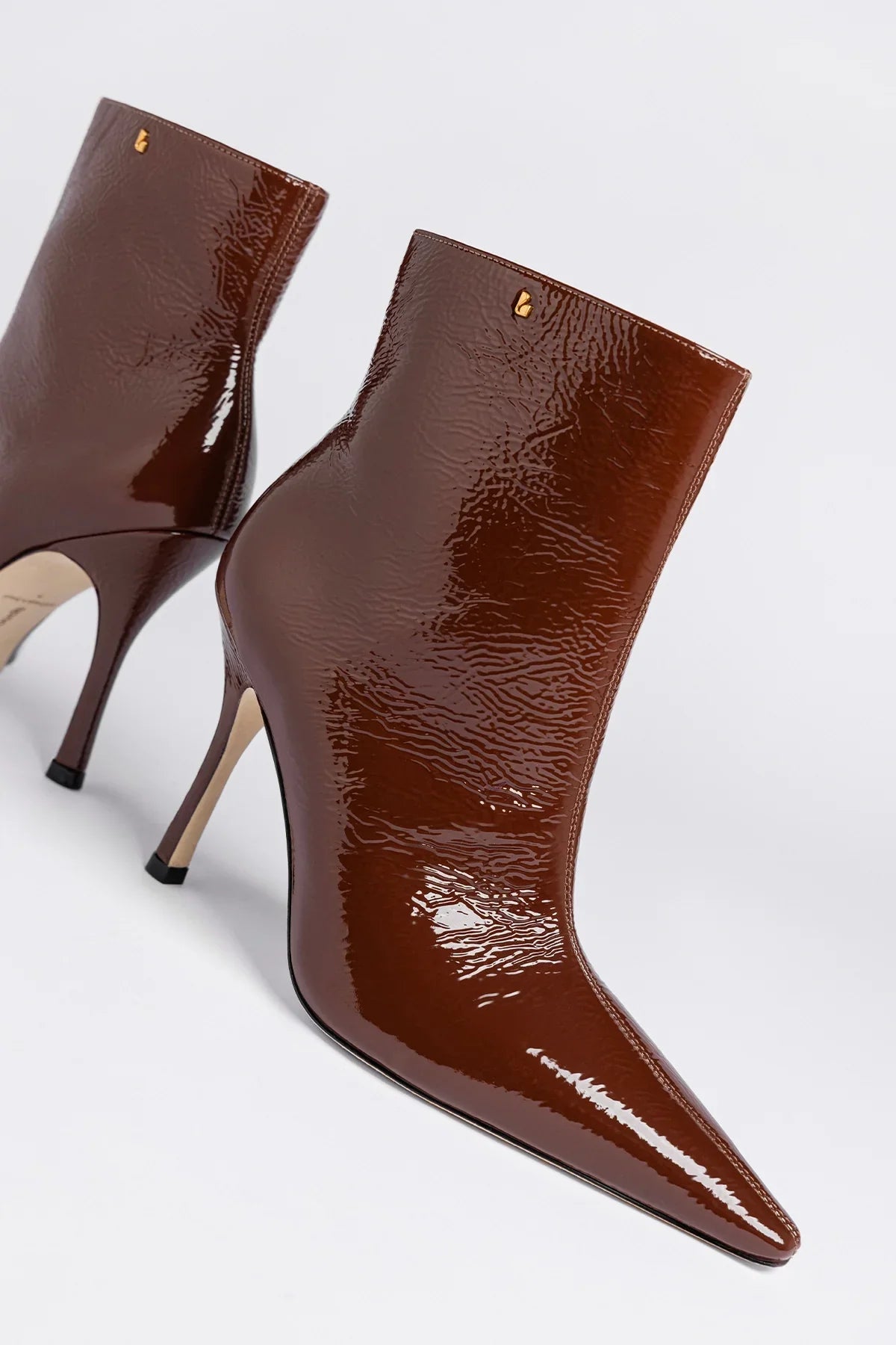 Mini Carine Boot Oak Patent Leather