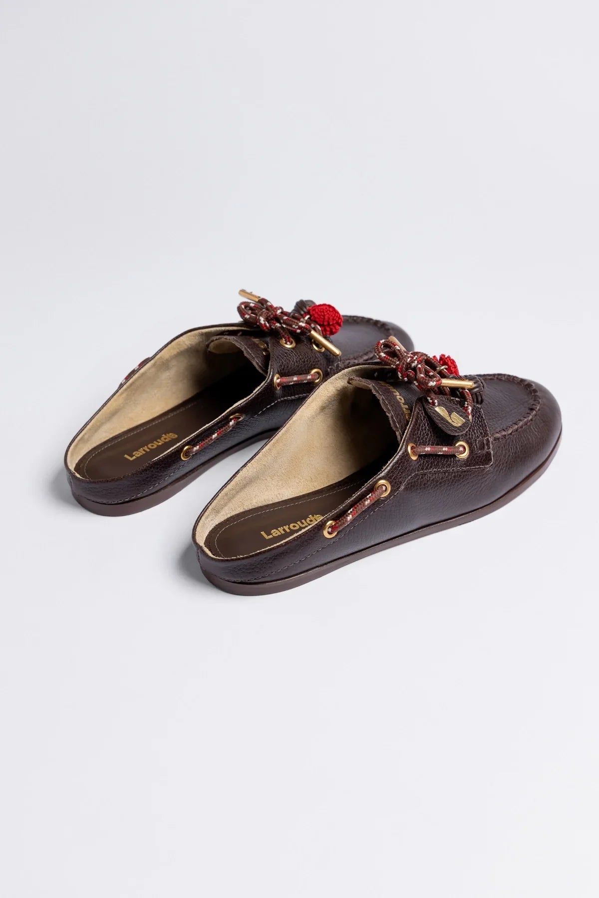 Cyprus Mule Brown Leather