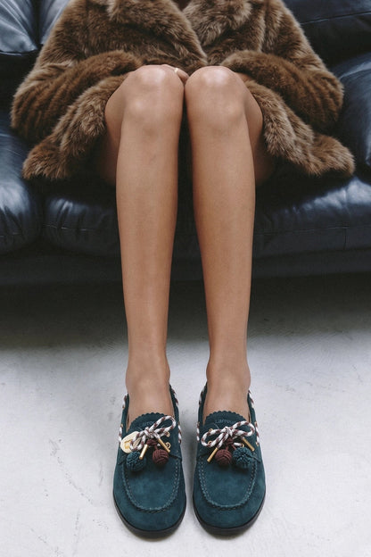 Cyprus Boat Shoe Deepsea Suede