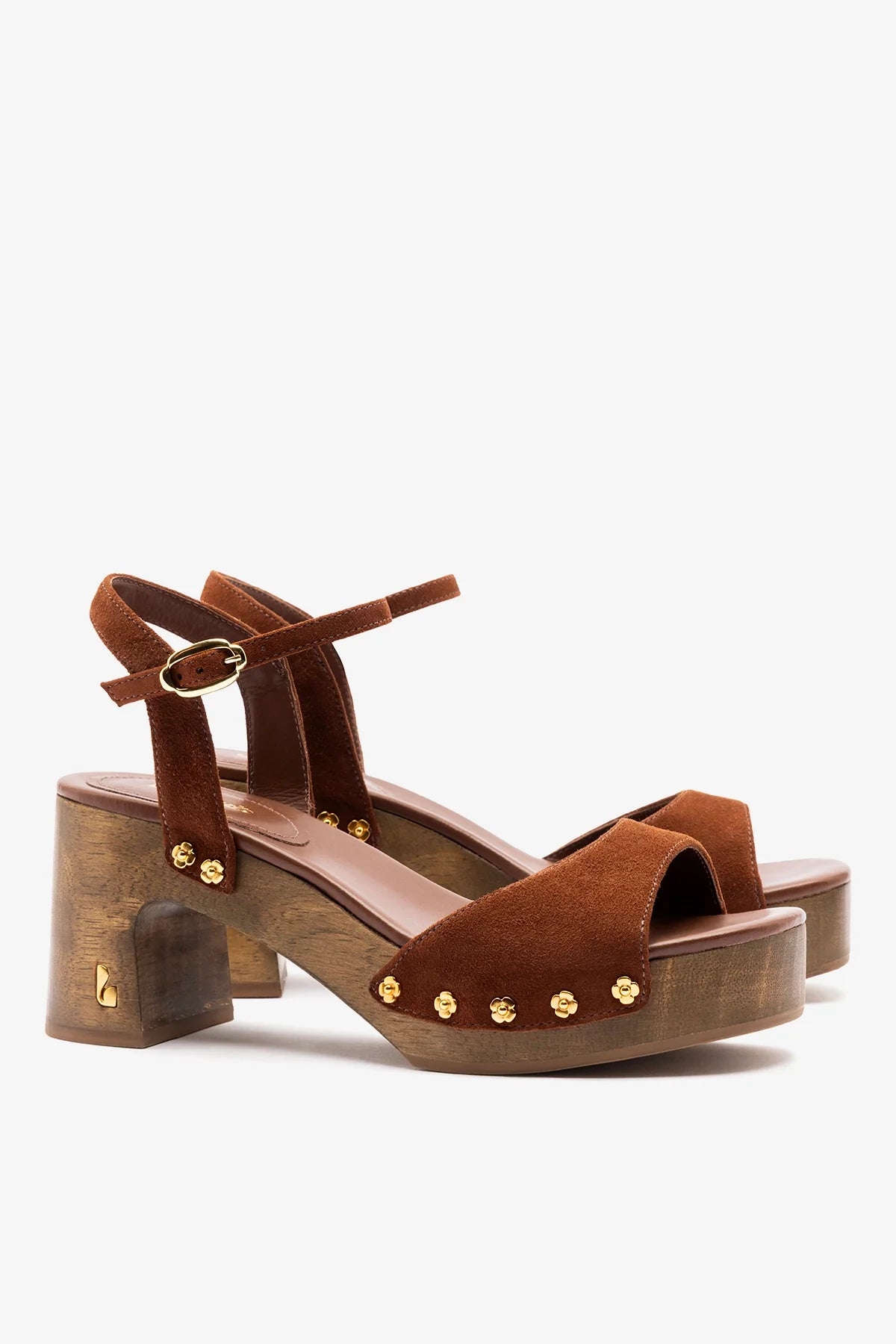 Willow Sandal Burnt Umber Suede