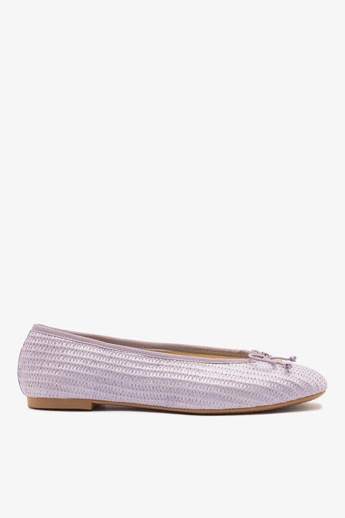 Pavlova Ballet Flat Iris Raffia