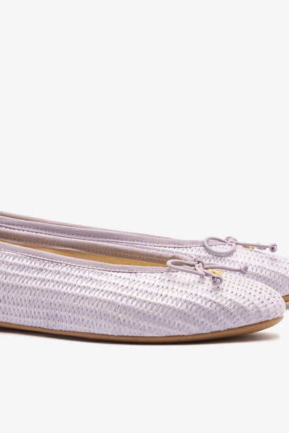 Pavlova Ballet Flat Iris Raffia