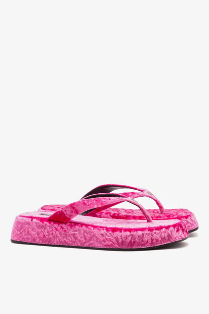 Roxy Thong Sandal Pink Velvet