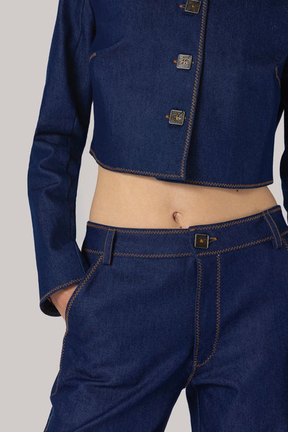 Carola Pant Blue Denim