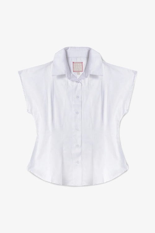 Jules Shirt White Percale