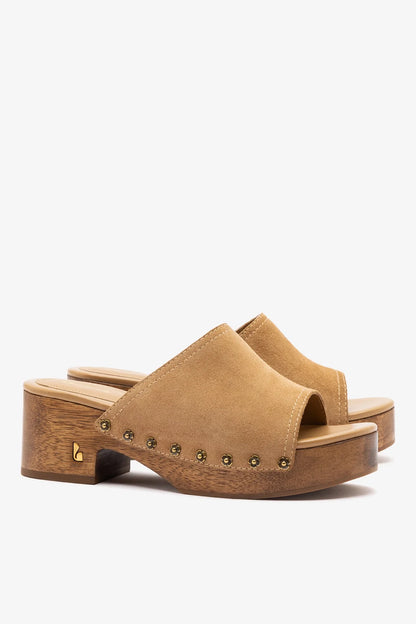 Willow Mule Peanut Suede