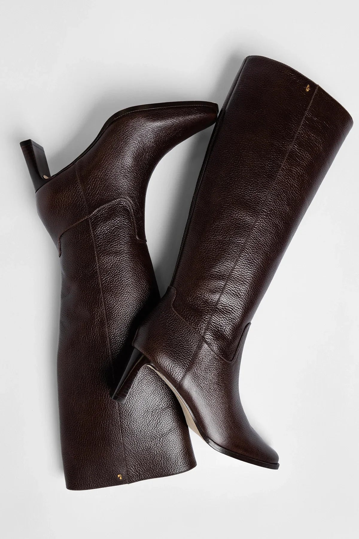 Alexis Boot Brown Leather