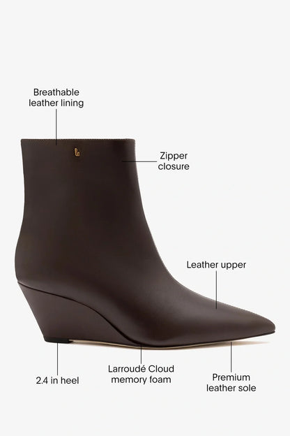 Loulou Boot Brown Leather