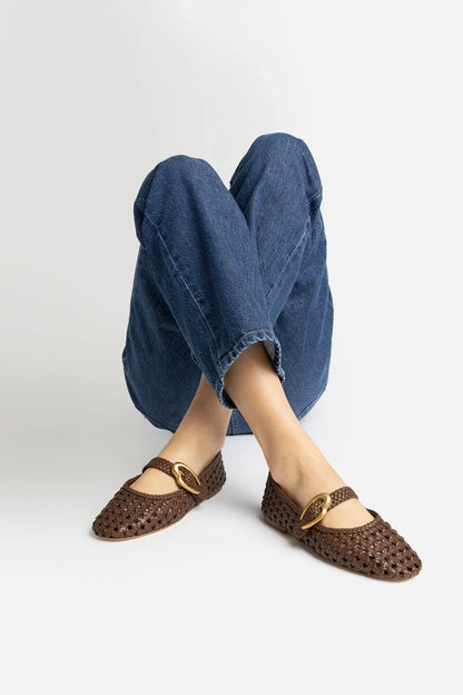 Verona New Macrame In Burnt Umber Leather