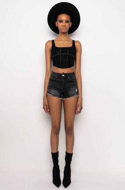 ALL ON ME CORSET TOP